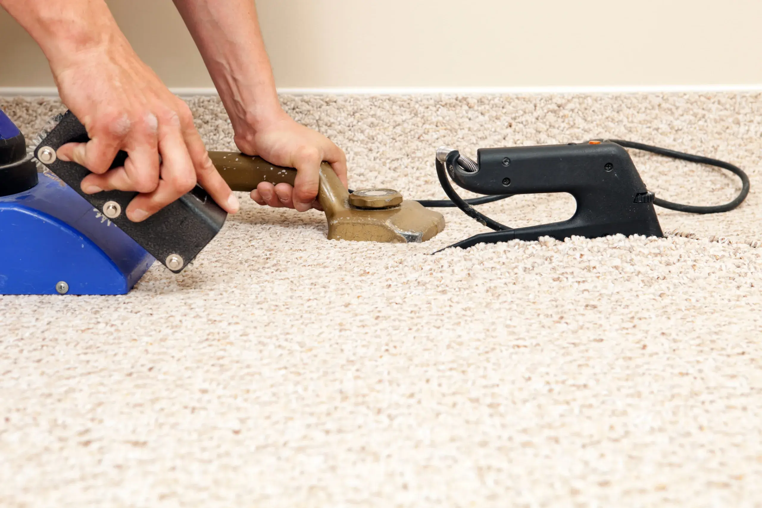 Final inspection and carpet installation