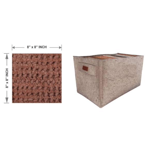Colour Box, 8 × 8 in sample