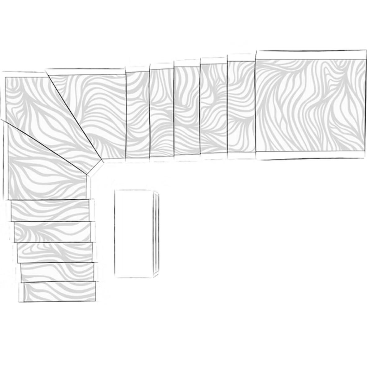 Hallways & Custom Shapes, Stairs