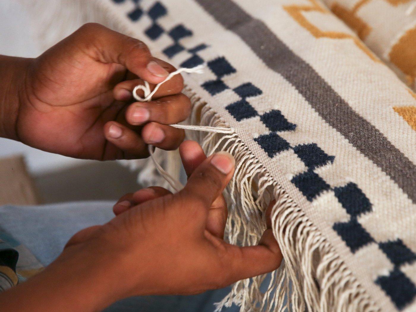 Final hand inspection, Raheem and Son