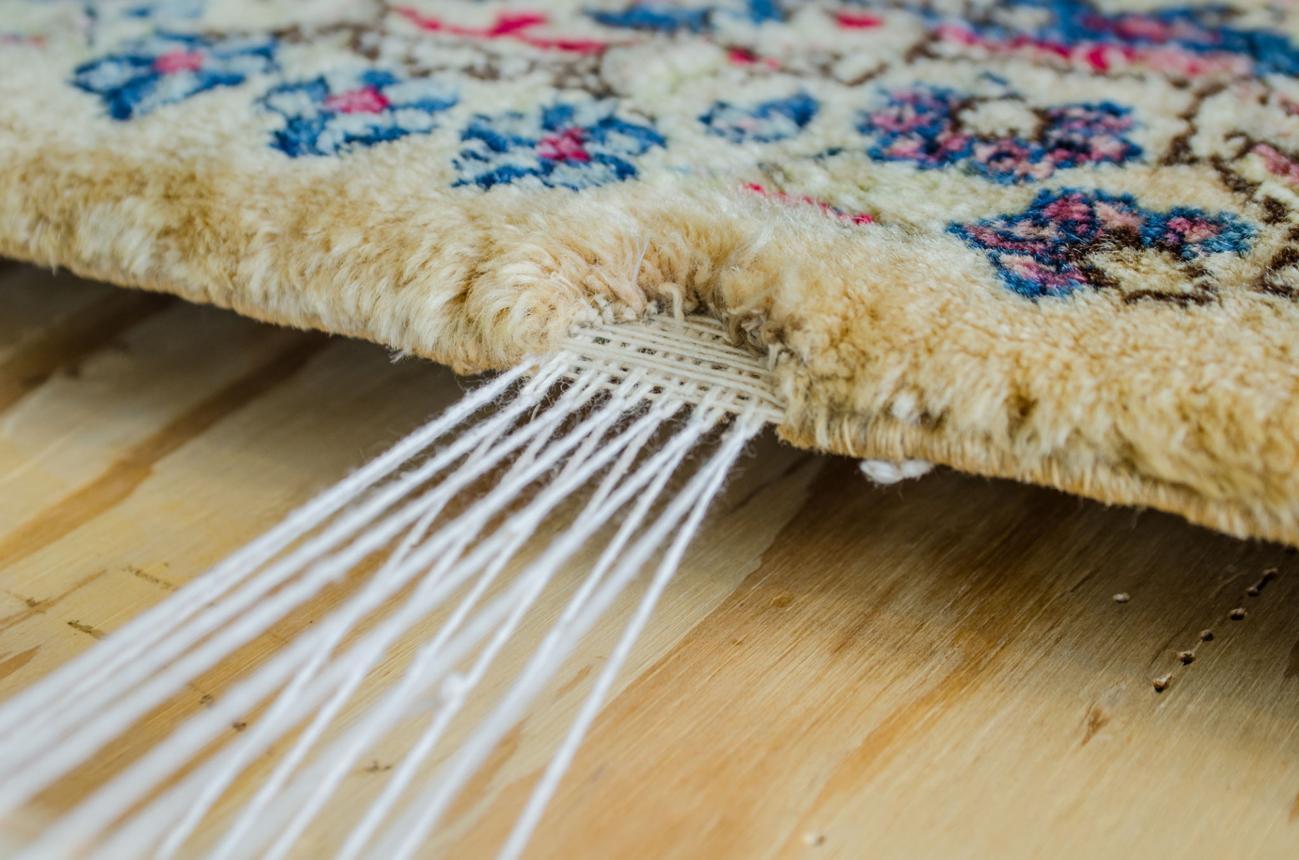 Extending the life of a handmade rug through repair and restoration