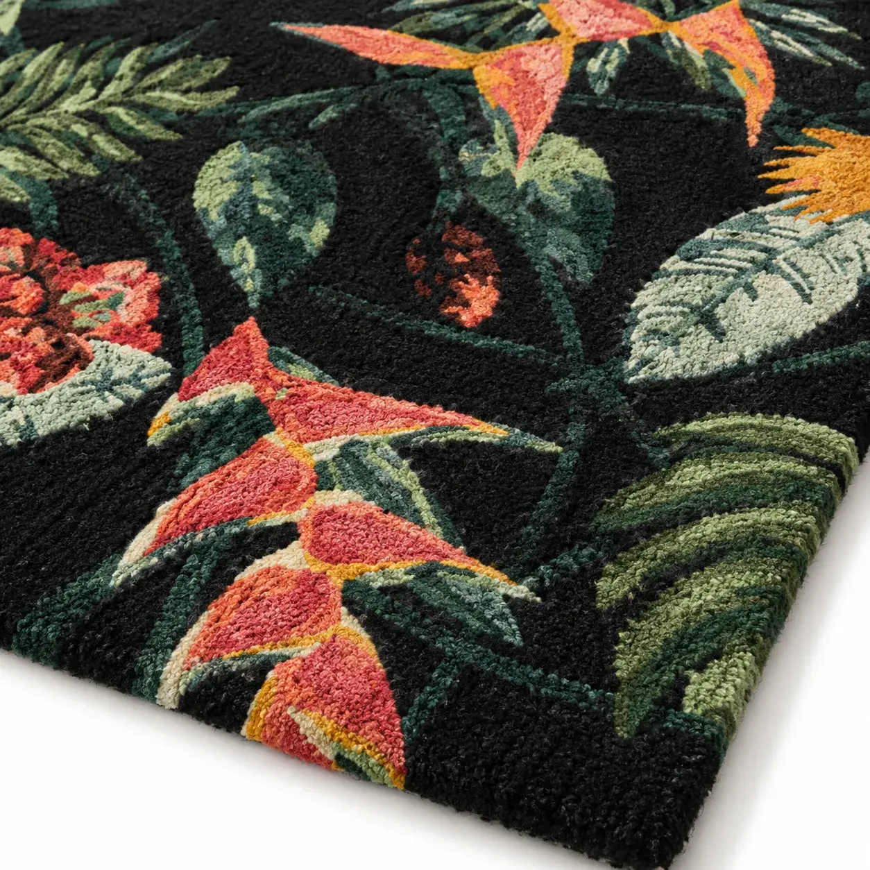 Close view of the Beatrix Rug showing its texture and detail