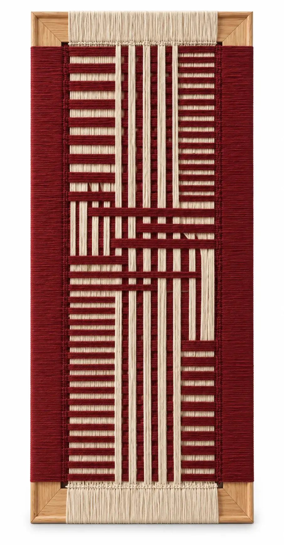 Brampton Wall Hanging, hand-finished wall hanging, full view