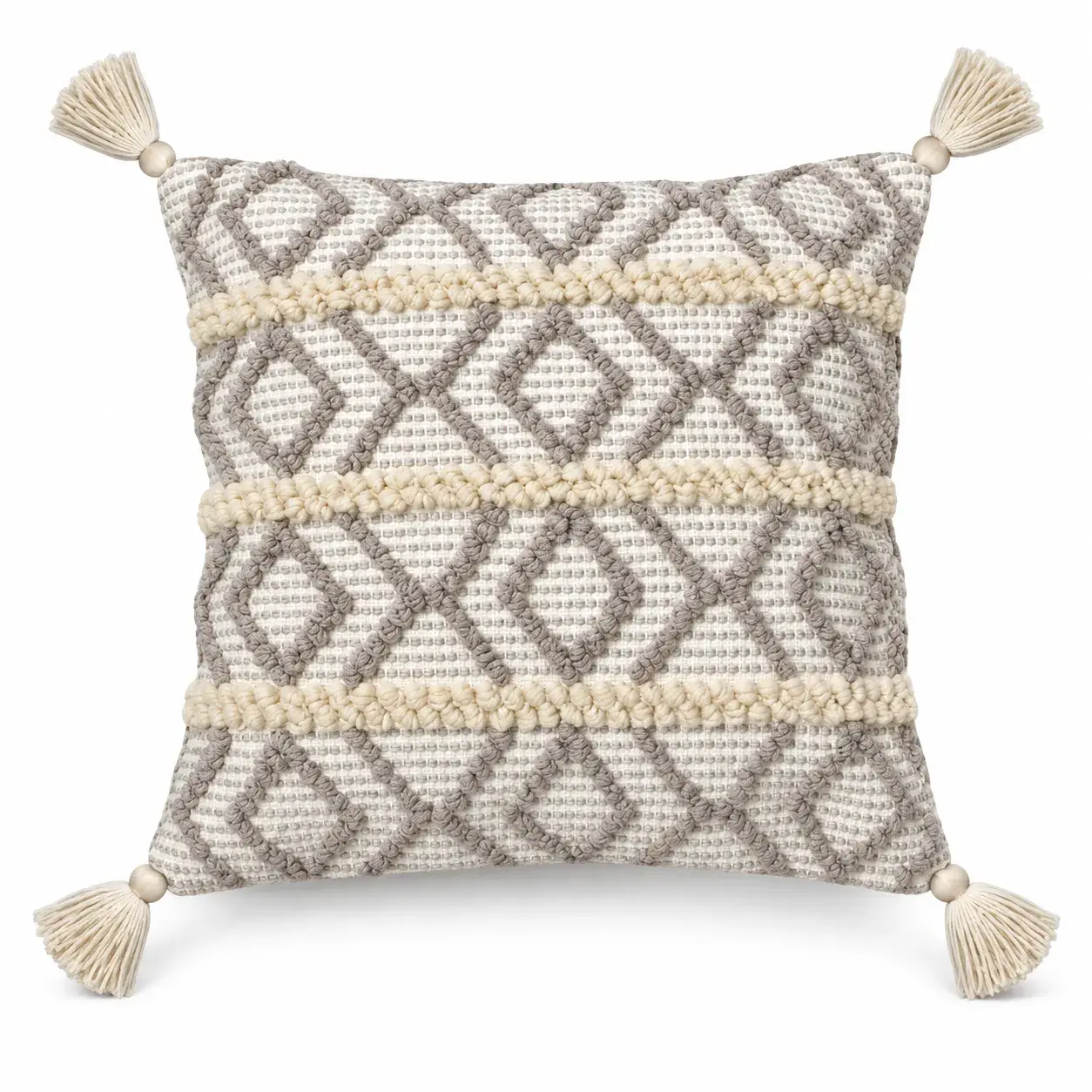 Chidi Cushion Cover, square cushion cover, full view