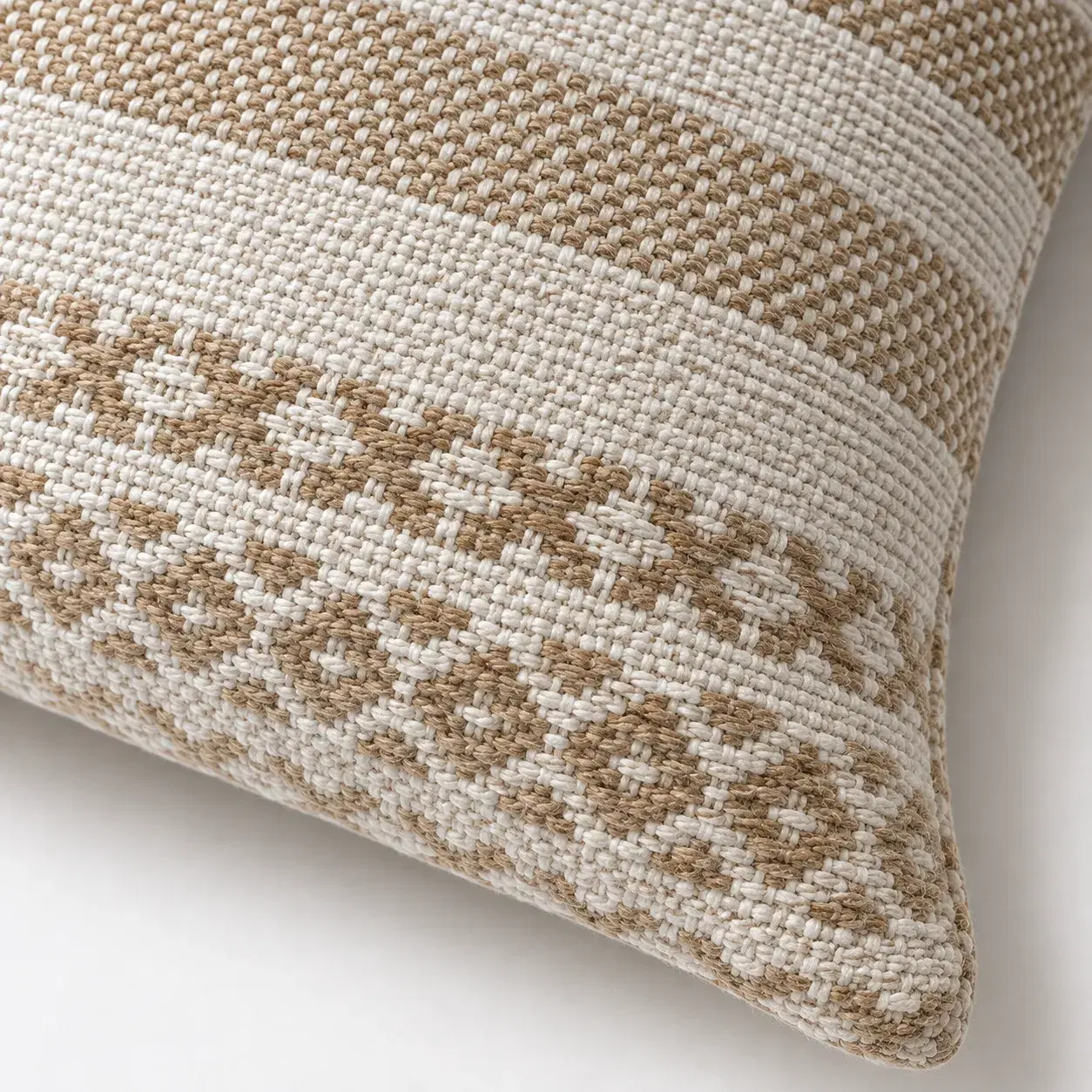 Close view of the Chintz Cushion Cover showing its texture and detail