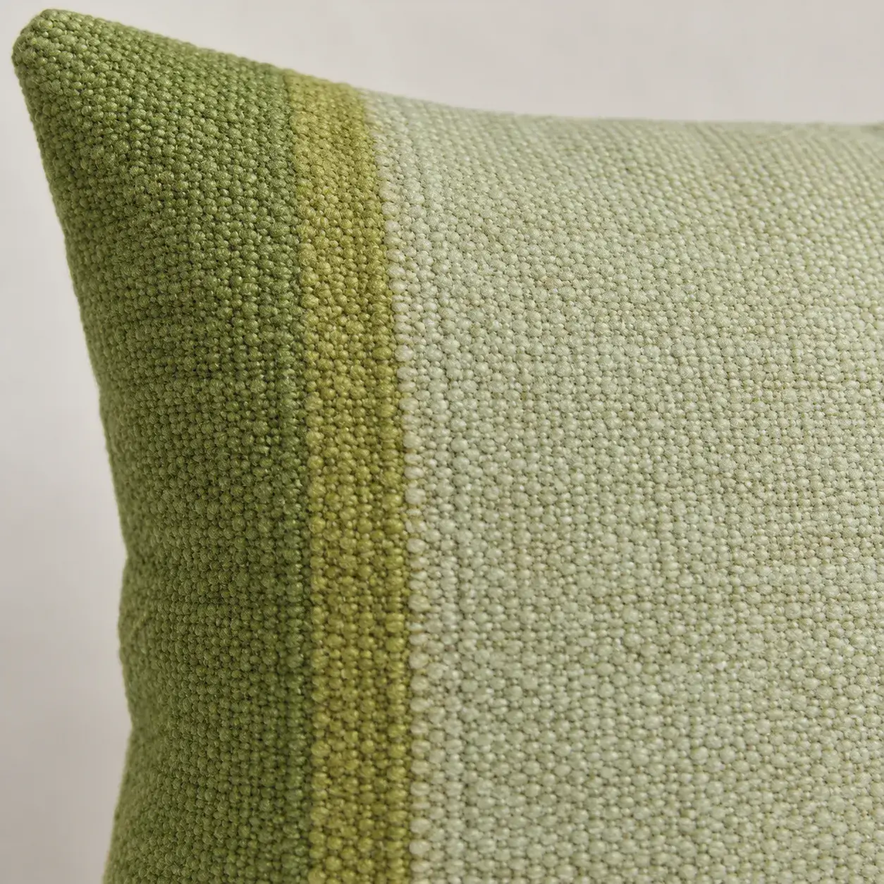 Close view of the Cleo Cushion Cover showing its texture and detail