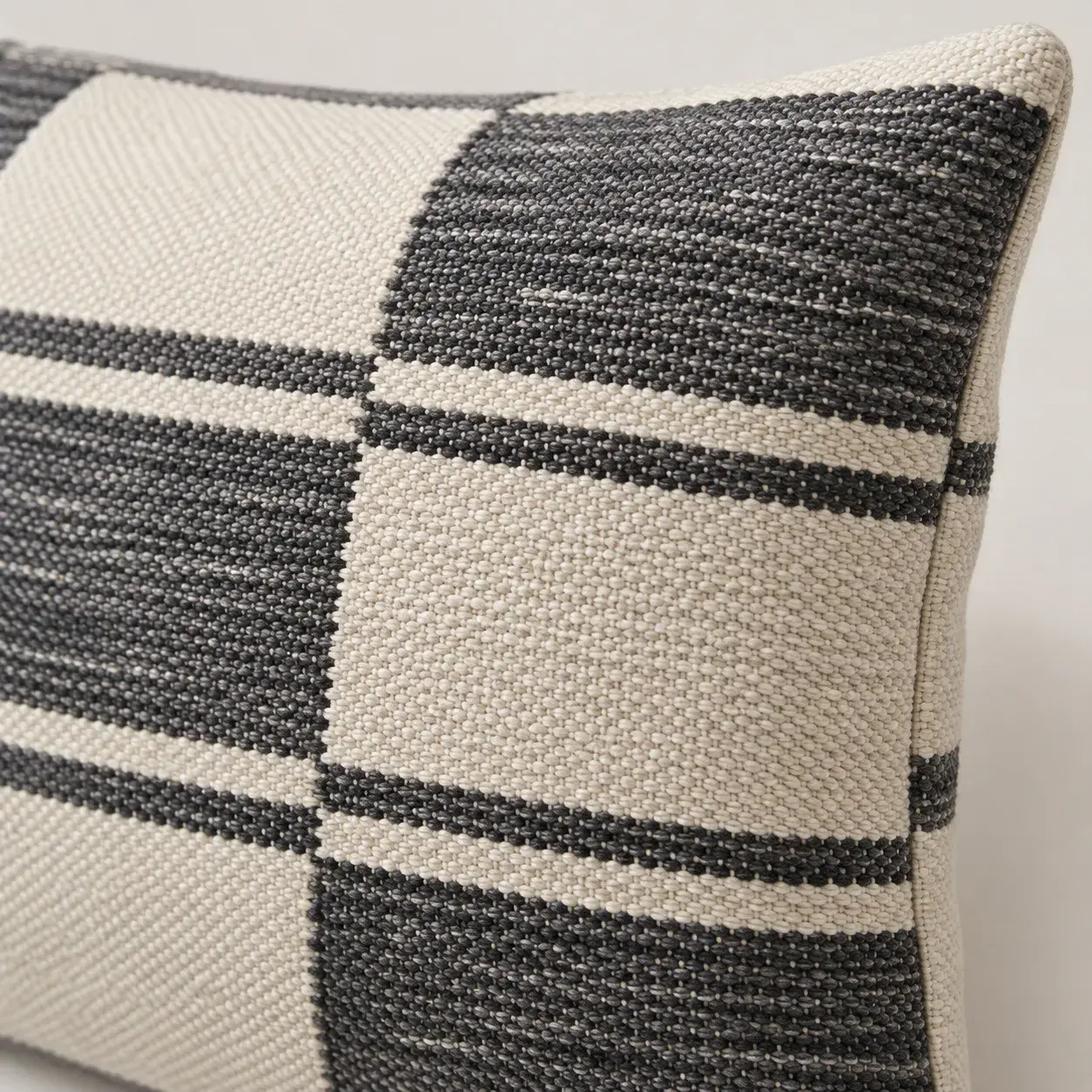 Close view of the Dolores Cushion Cover showing its texture and detail