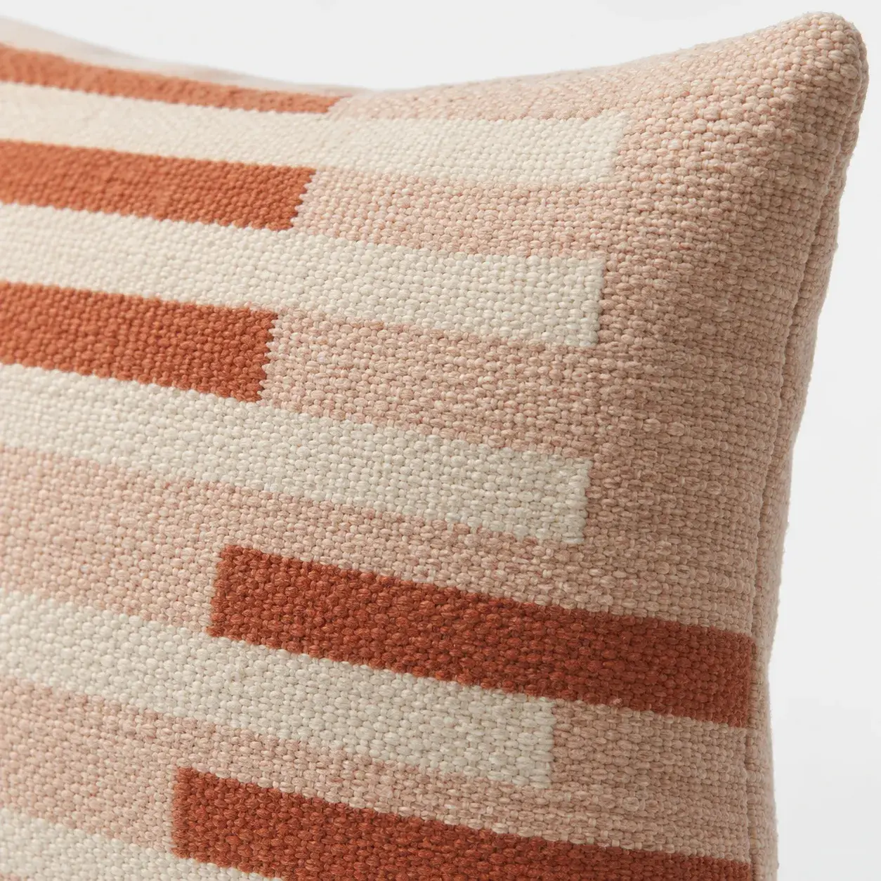 Close view of the Edda Cushion Cover showing its texture and detail