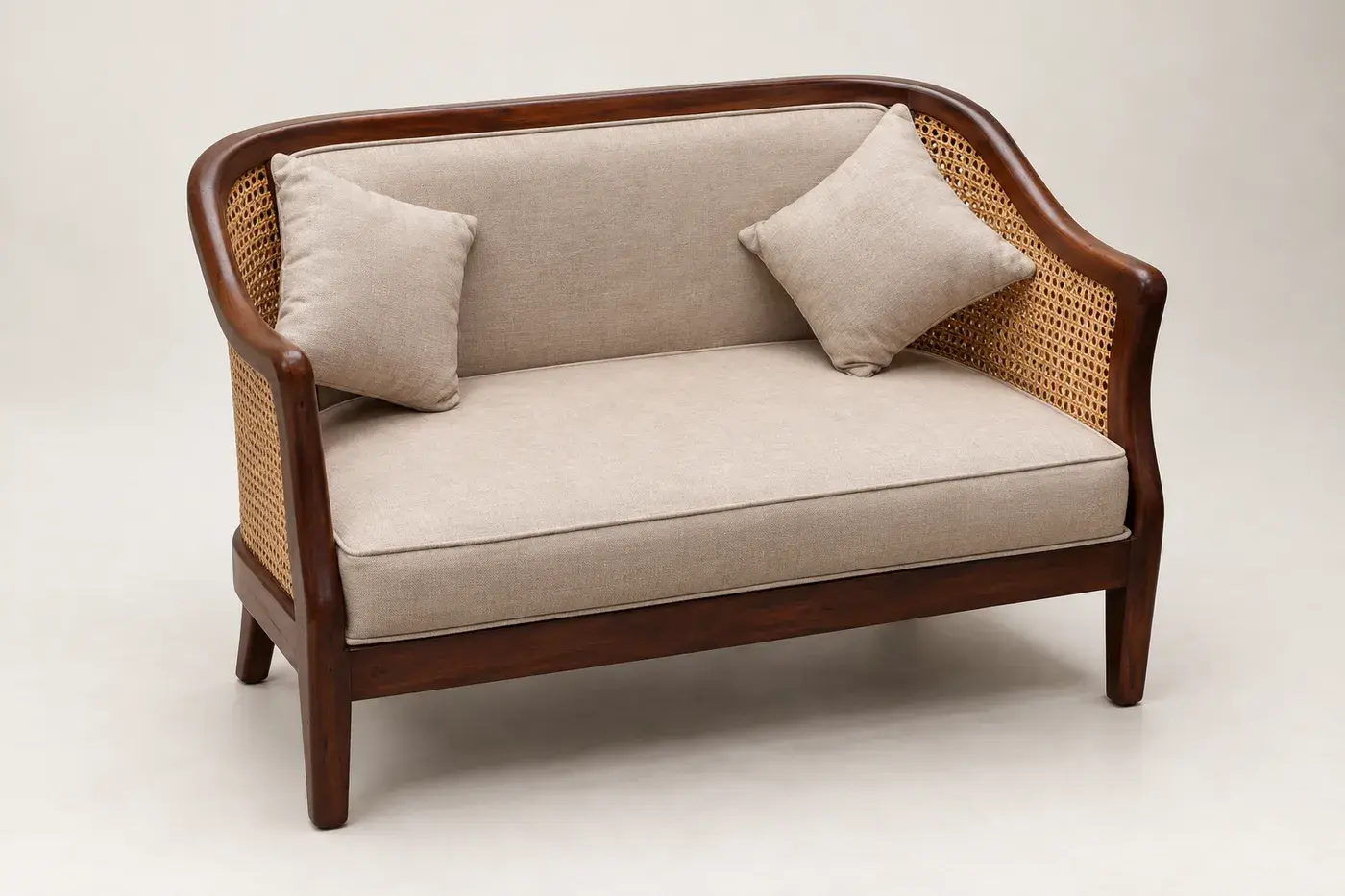 Elodie Loveseat, two-seat loveseat, full view