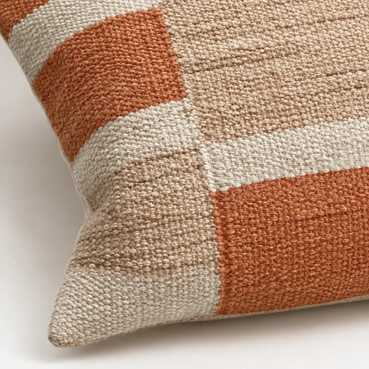 Close view of the Esperanza Cushion Cover showing its texture and detail