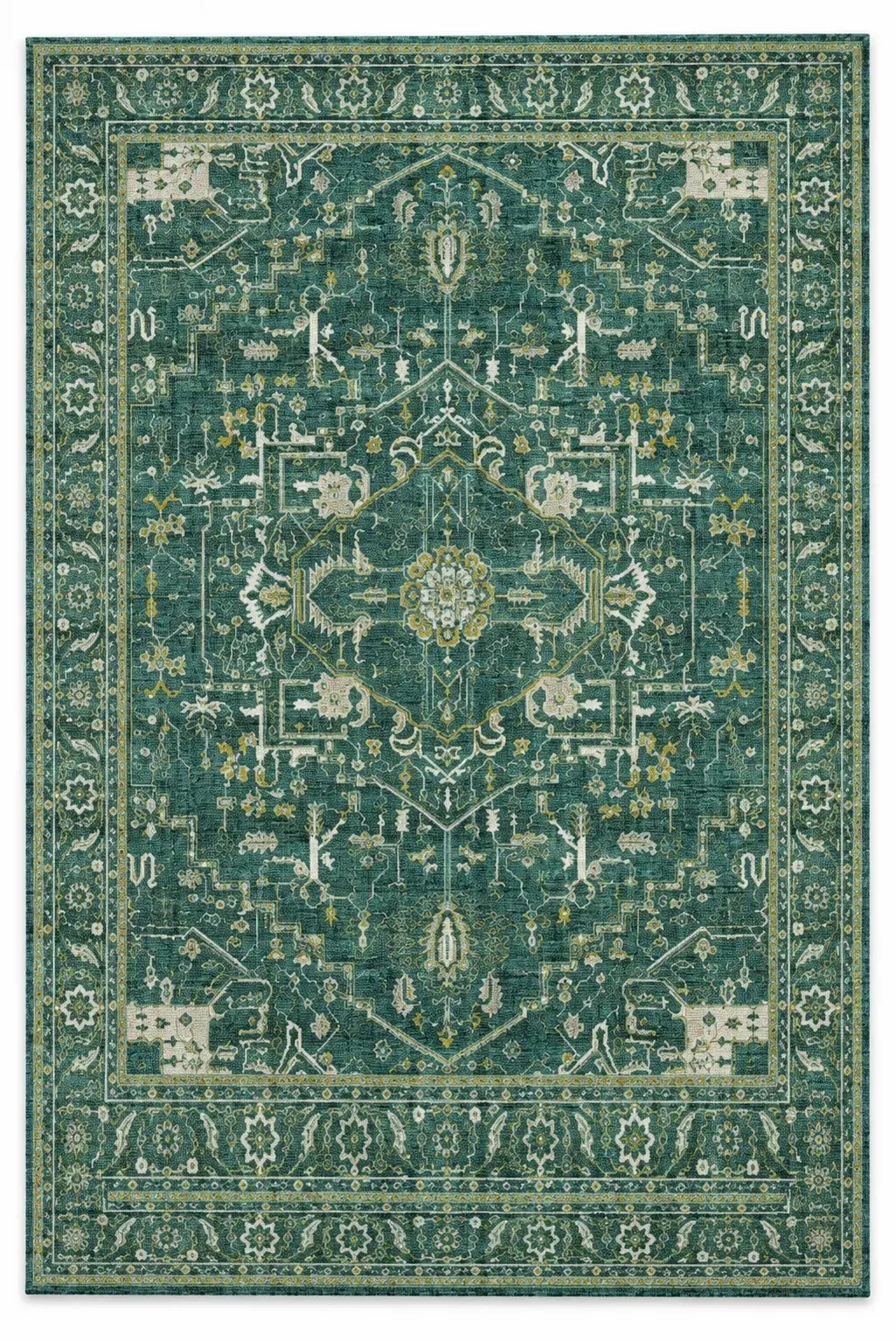 Close view of the Fernanda Rug showing its texture and detail