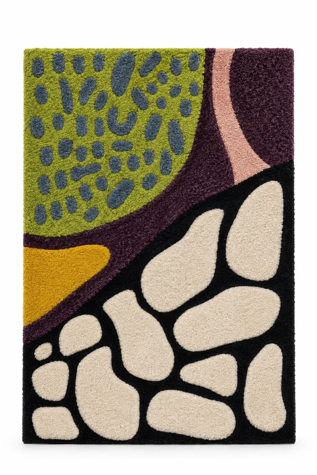 Close view of the Flint Wall Hanging showing its texture and detail