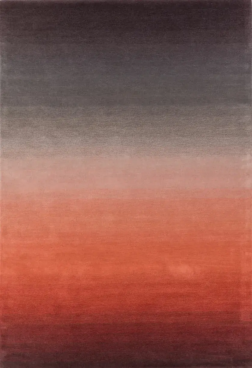 Fulmar Rug, hand-tufted soft ombre rug, full view