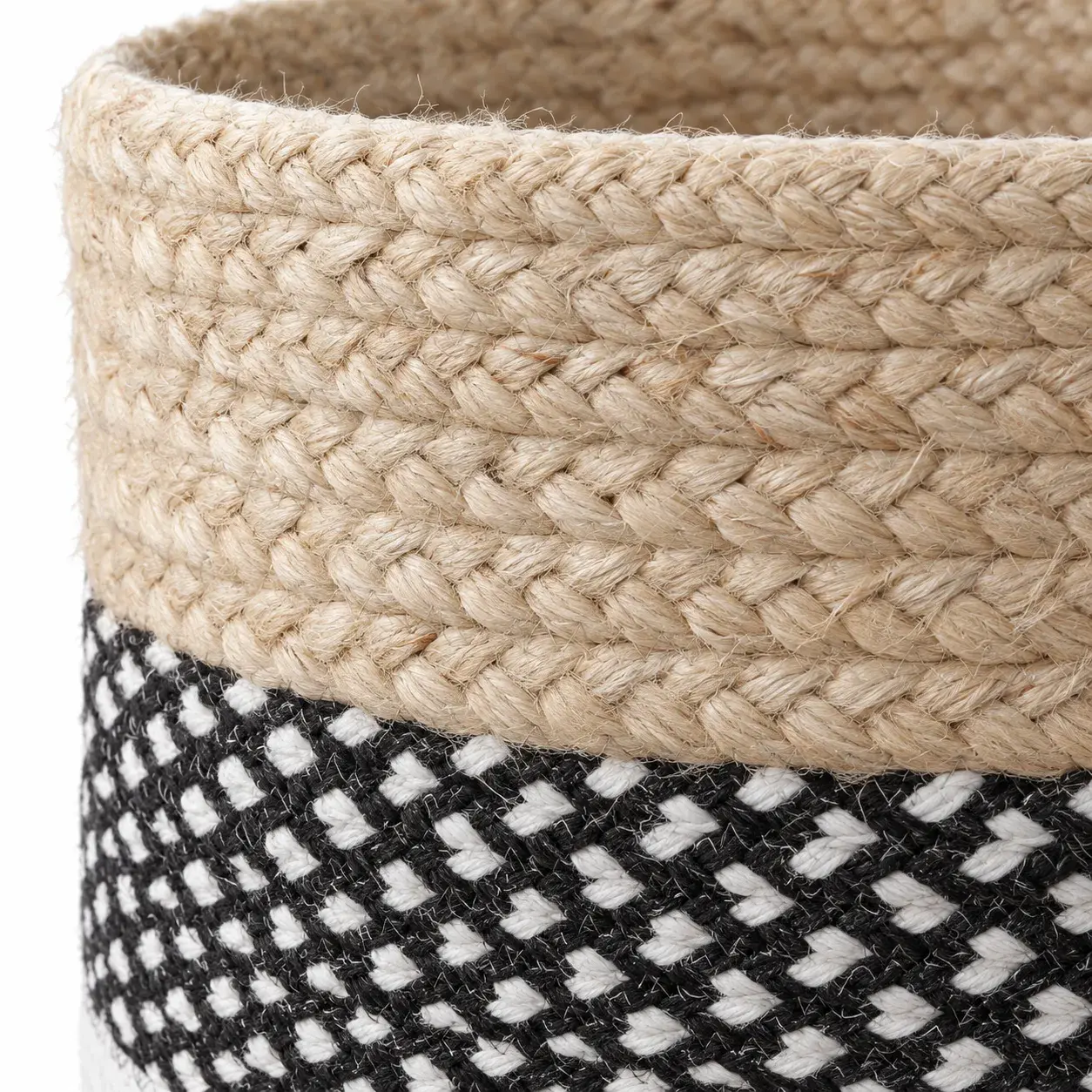 Close view of the Gala Basket showing its texture and detail