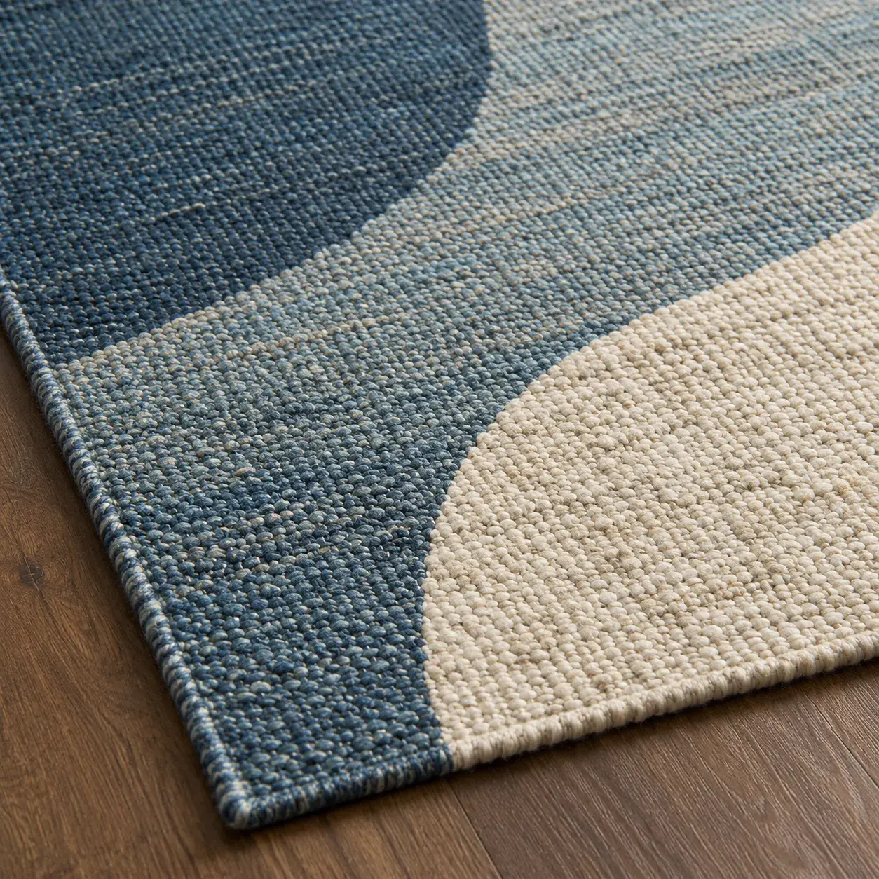 Close view of the Gala Rug showing its texture and detail