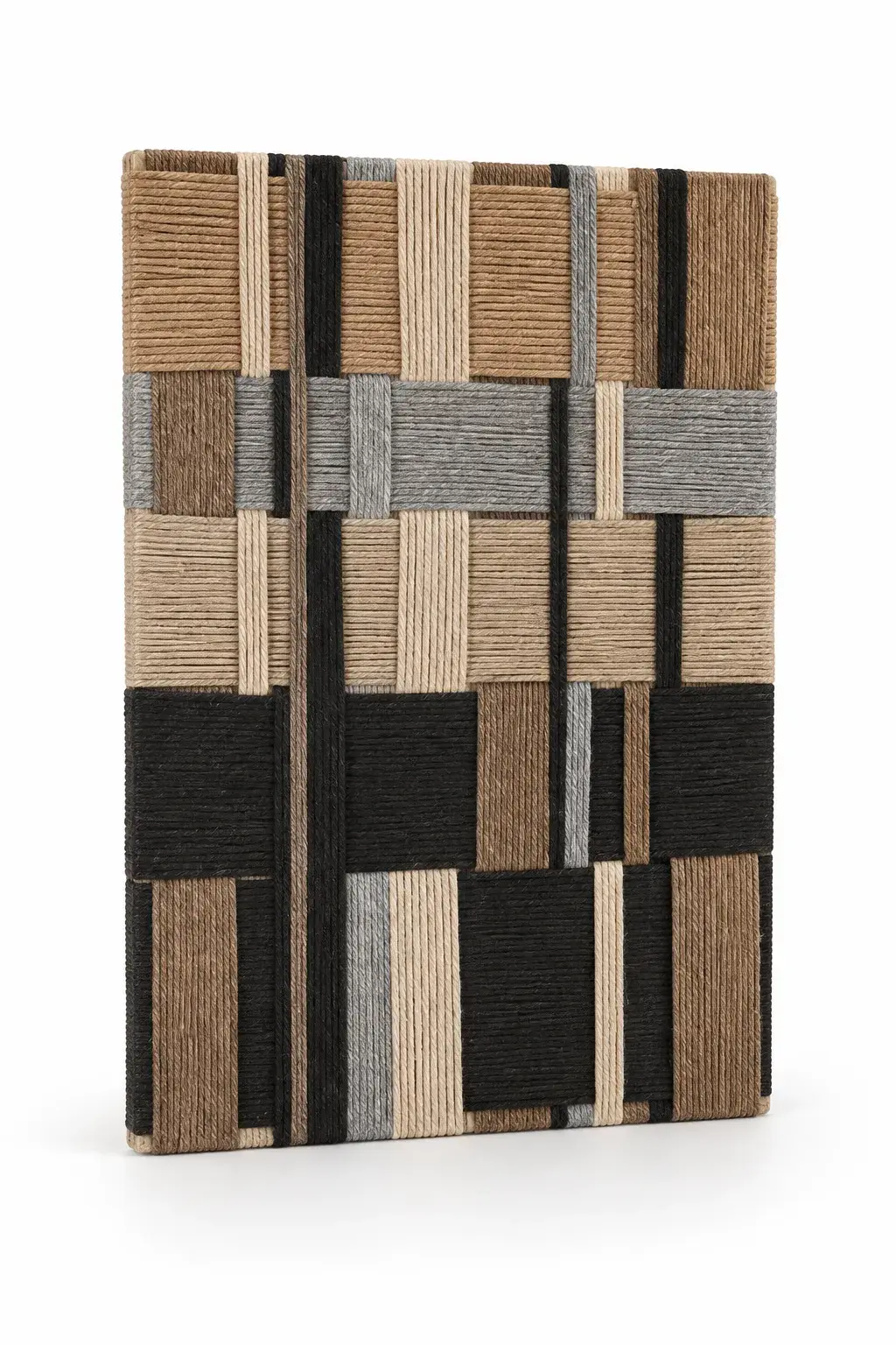 Close view of the Gentian Wall Hanging showing its texture and detail