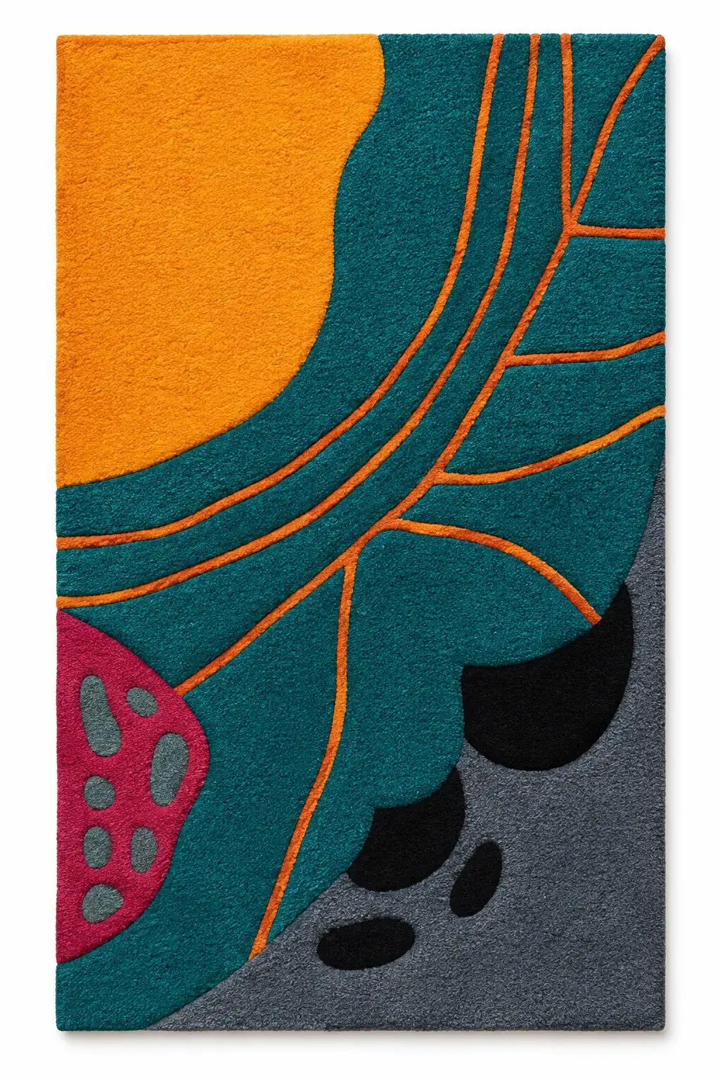 Close view of the Gethin Wall Hanging showing its texture and detail