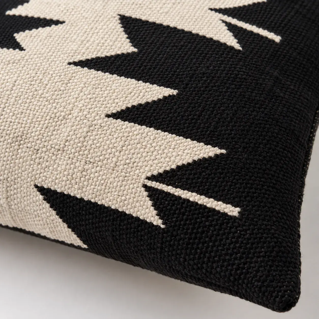 Close view of the Godwit Cushion Cover showing its texture and detail