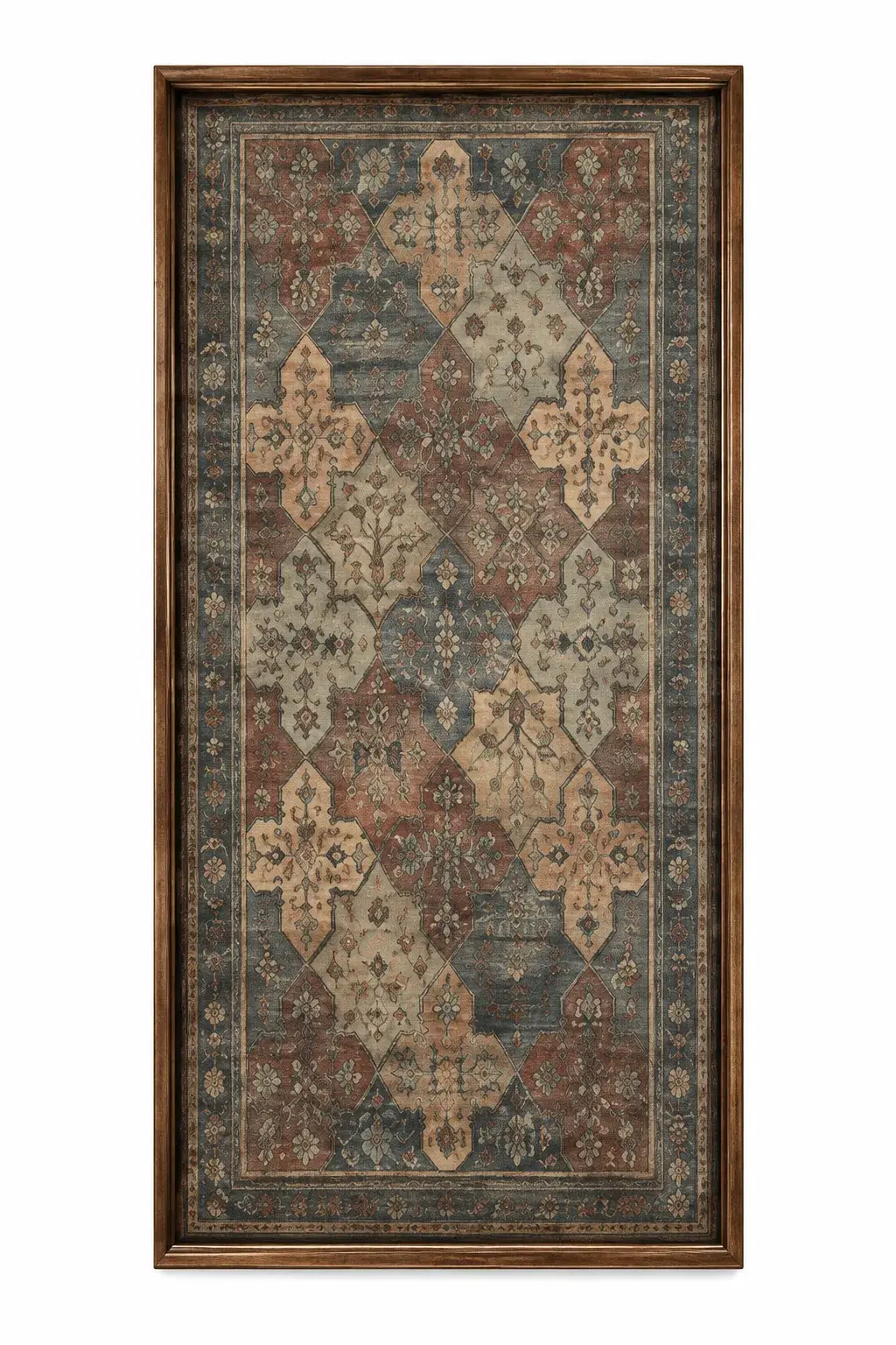 Close view of the Gregor Wall Hanging showing its texture and detail