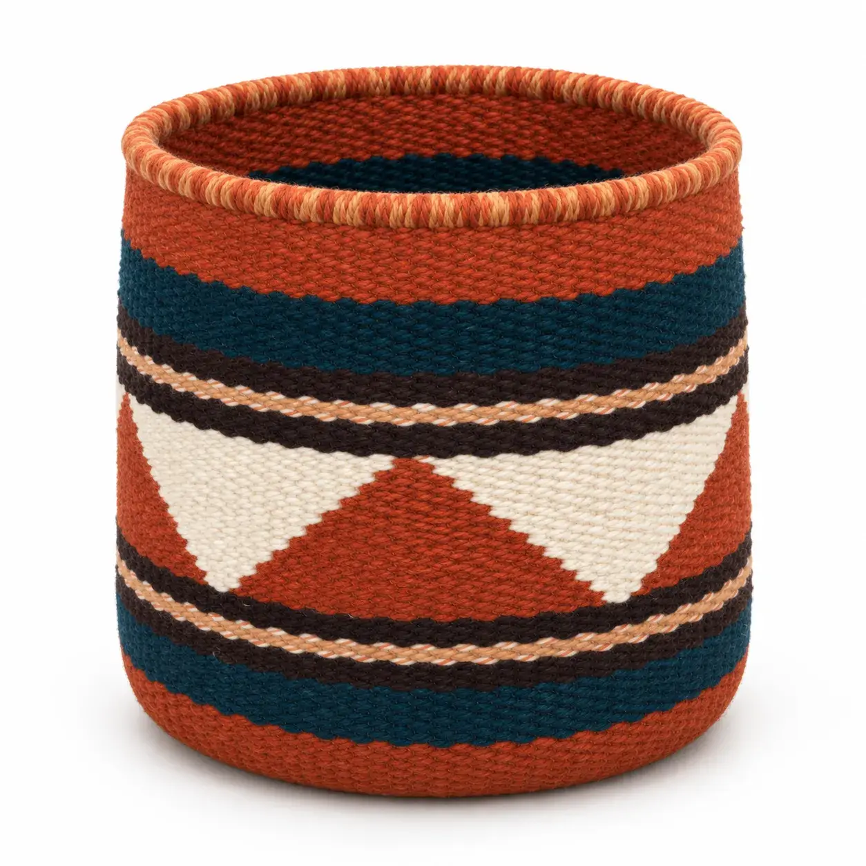 Heath Basket, open storage basket, full view