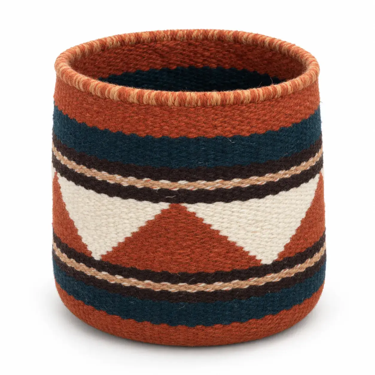 Close view of the Heath Basket showing its texture and detail