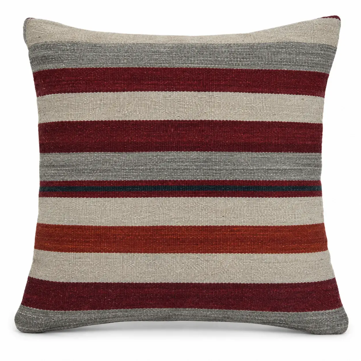 Hollyhock Cushion Cover, square cushion cover, full view