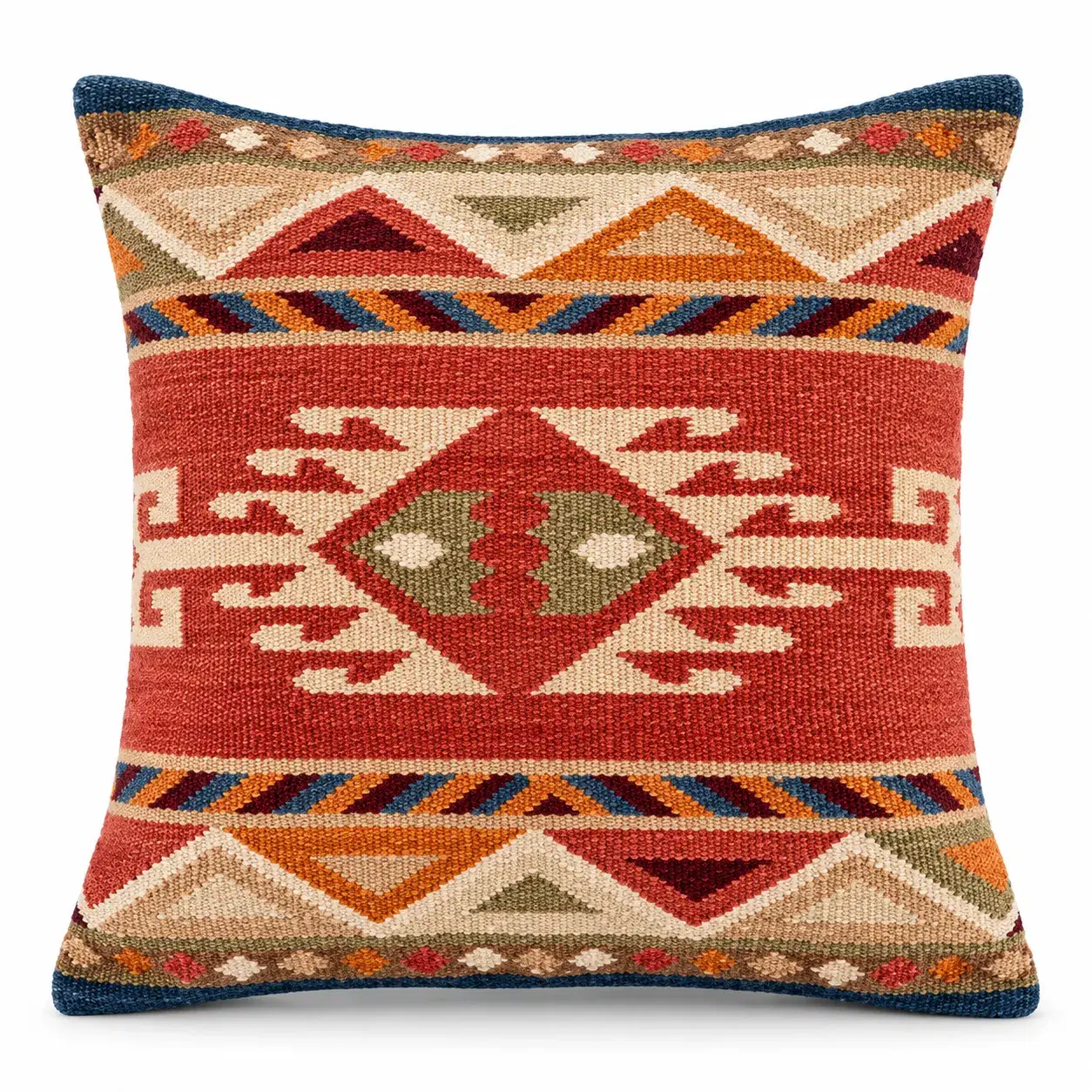 Houndstooth Cushion Cover, square cushion cover, full view