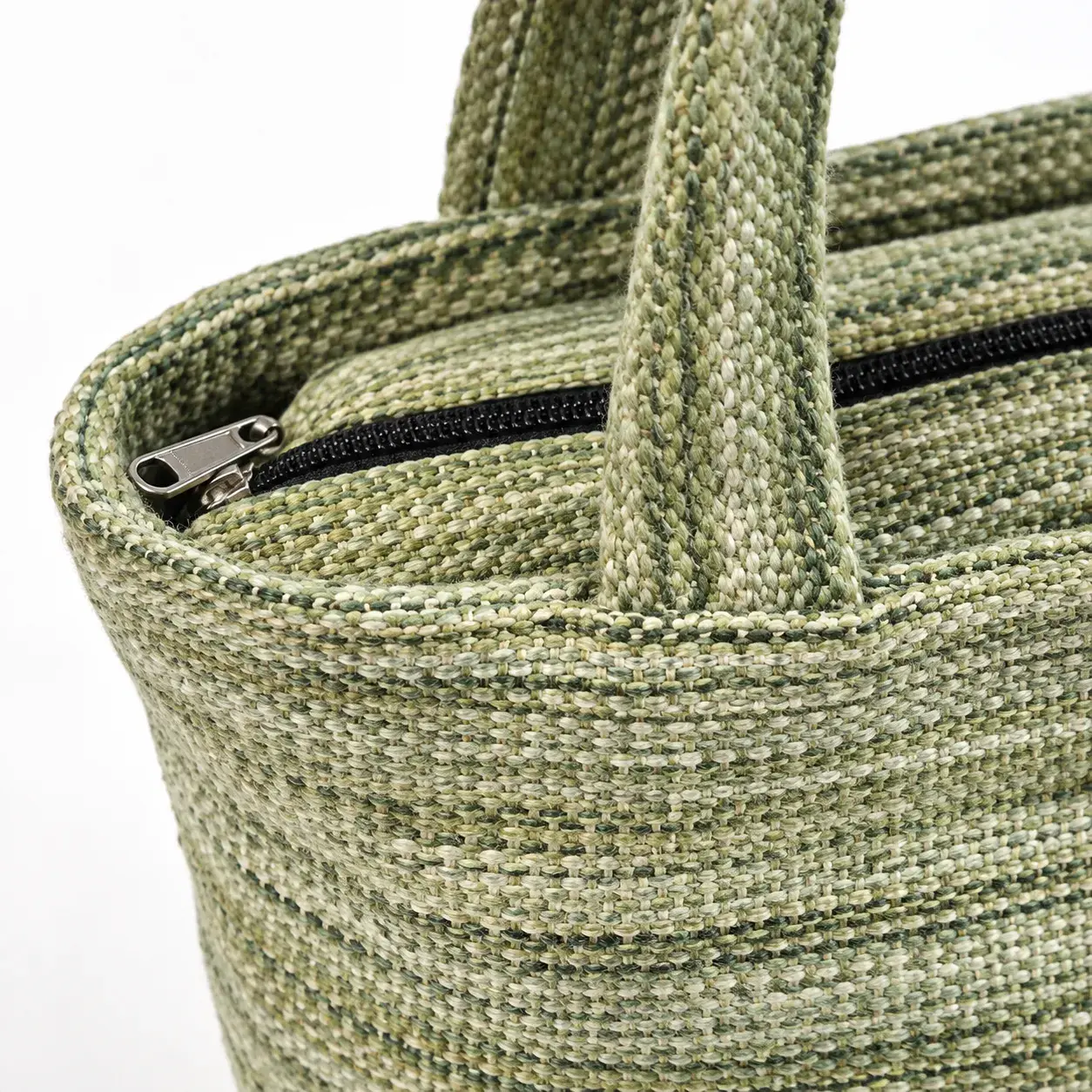 Close view of the Indi Basket showing its texture and detail