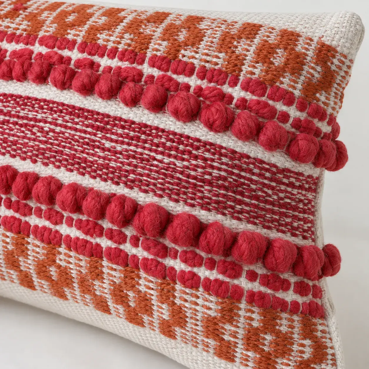 Close view of the Kaito Cushion Cover showing its texture and detail