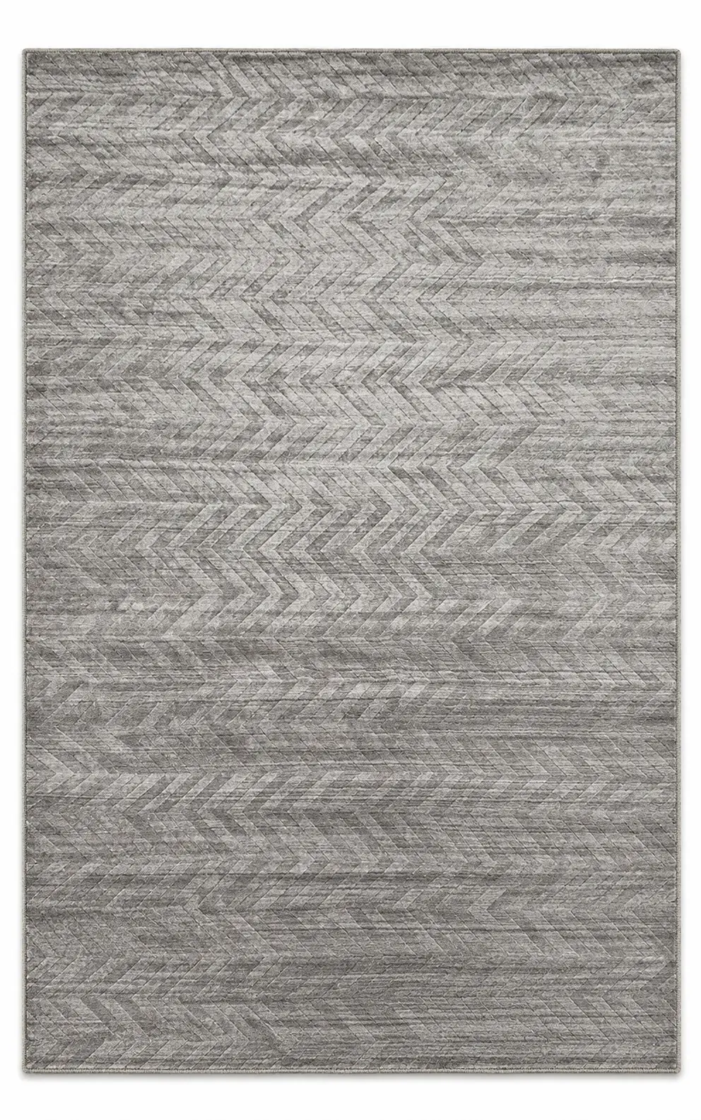 Kasimir Rug, handloom stencil-pattern rug, full view