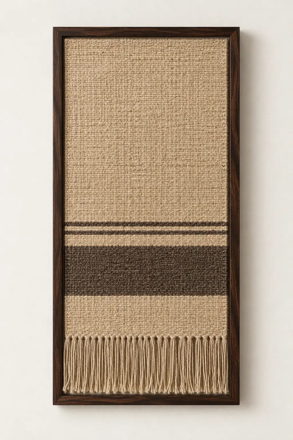 Leofric Wall Hanging, hand-finished wall hanging, full view