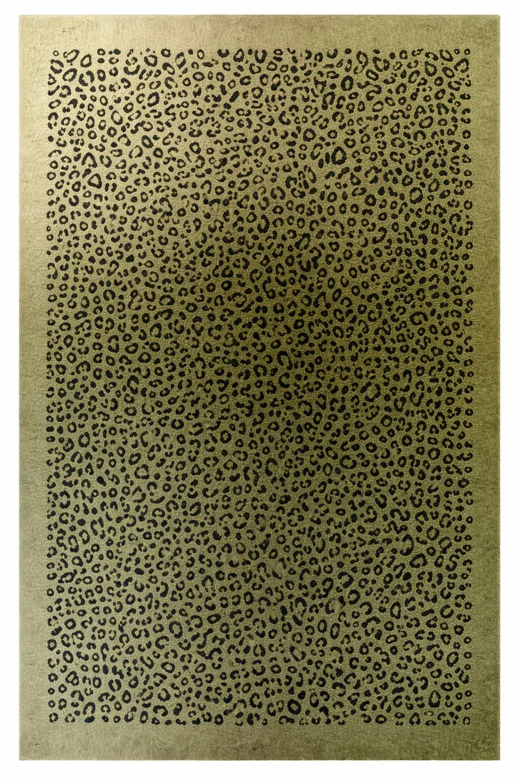 Magnus Rug, hand-tufted animal print rug, full view