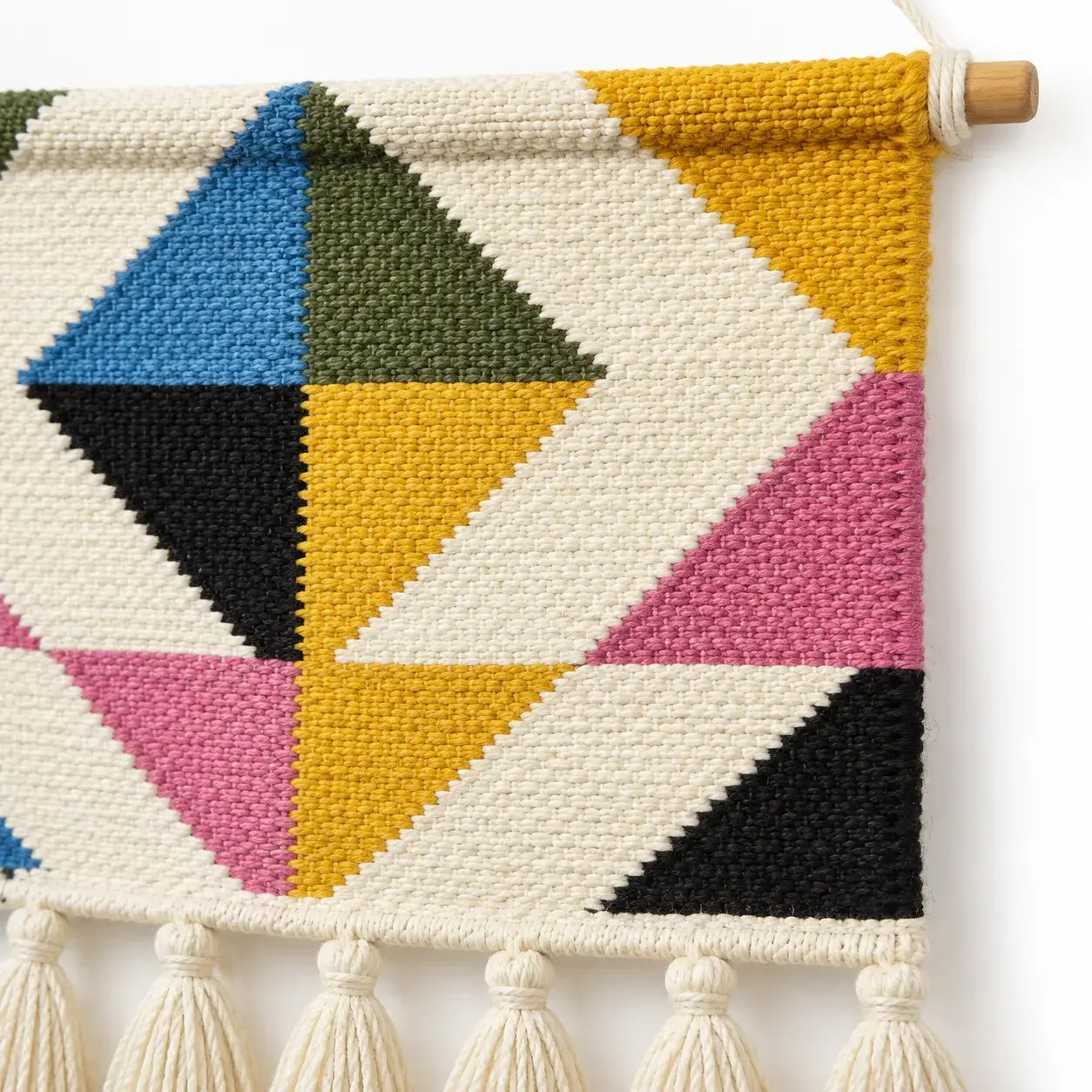 Close view of the Marden Wall Hanging showing its texture and detail