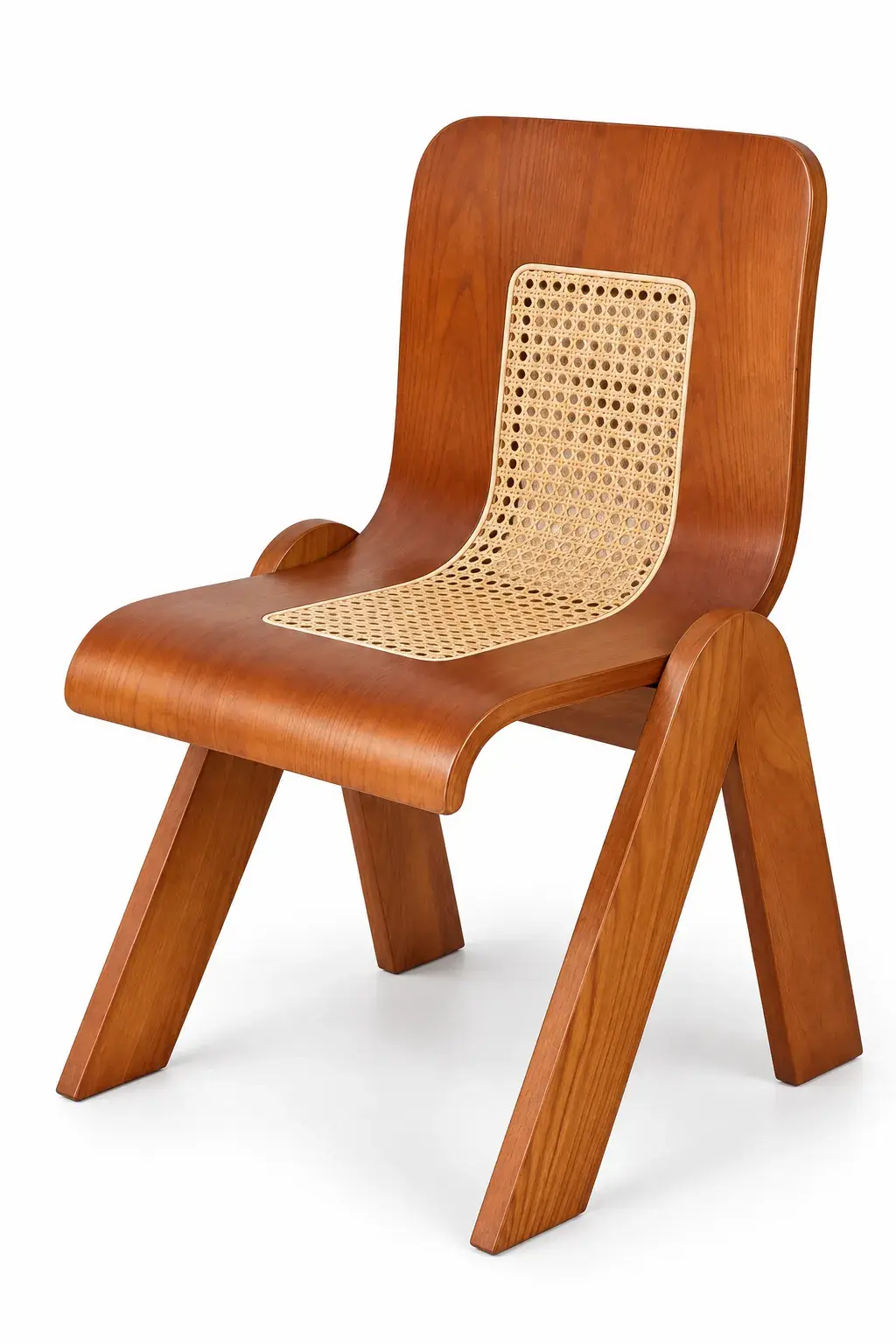 Matilda Dining Chair, open-back dining chair, full view
