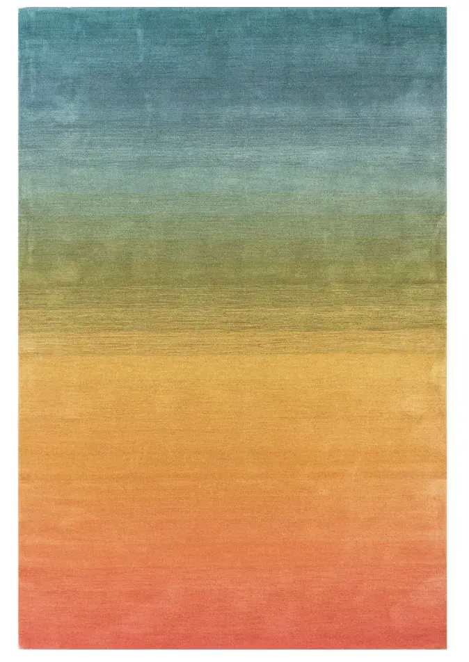 Mavis Rug, hand-tufted soft ombre rug, full view