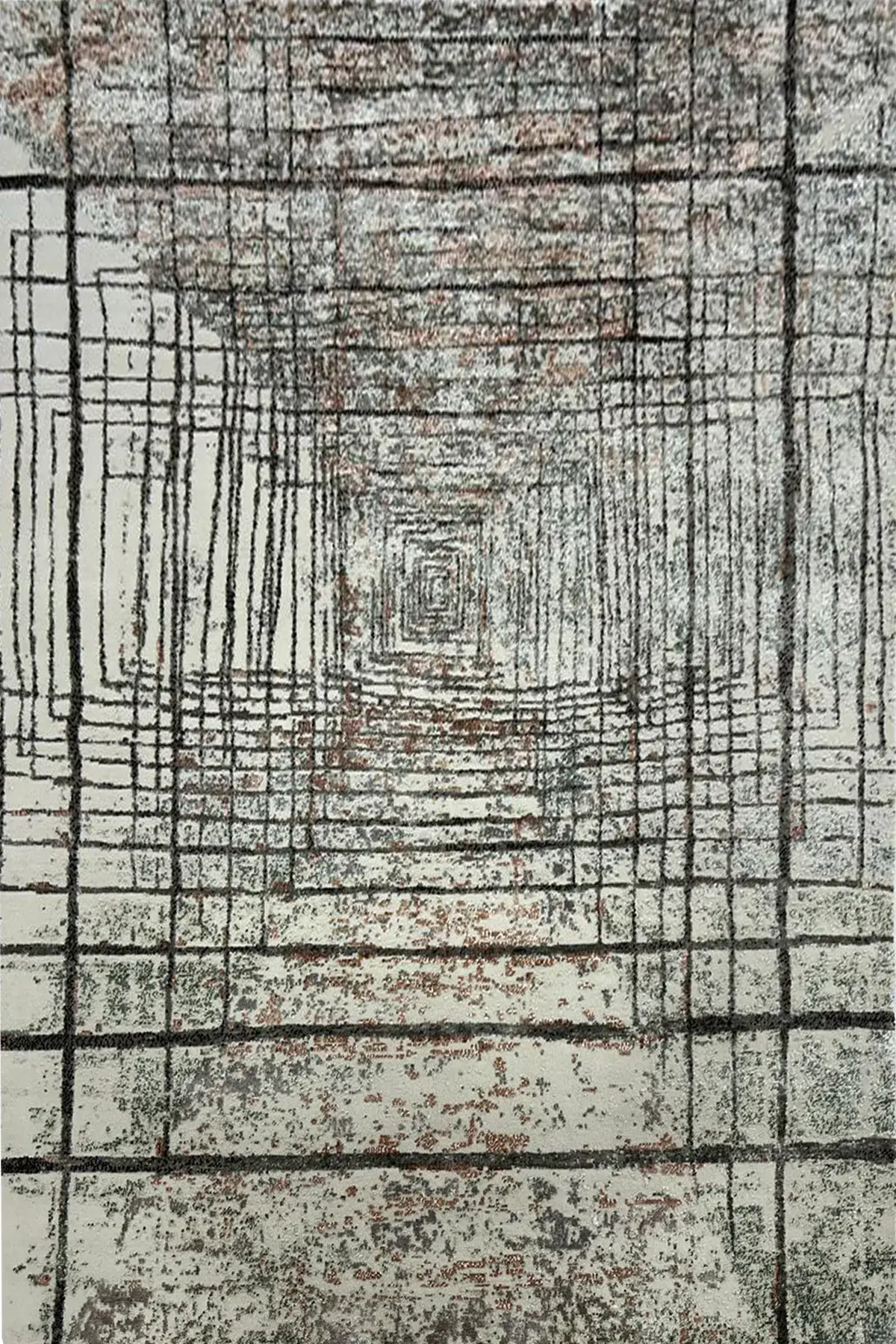Mirabel Rug, hand-knotted patterned rug, full view