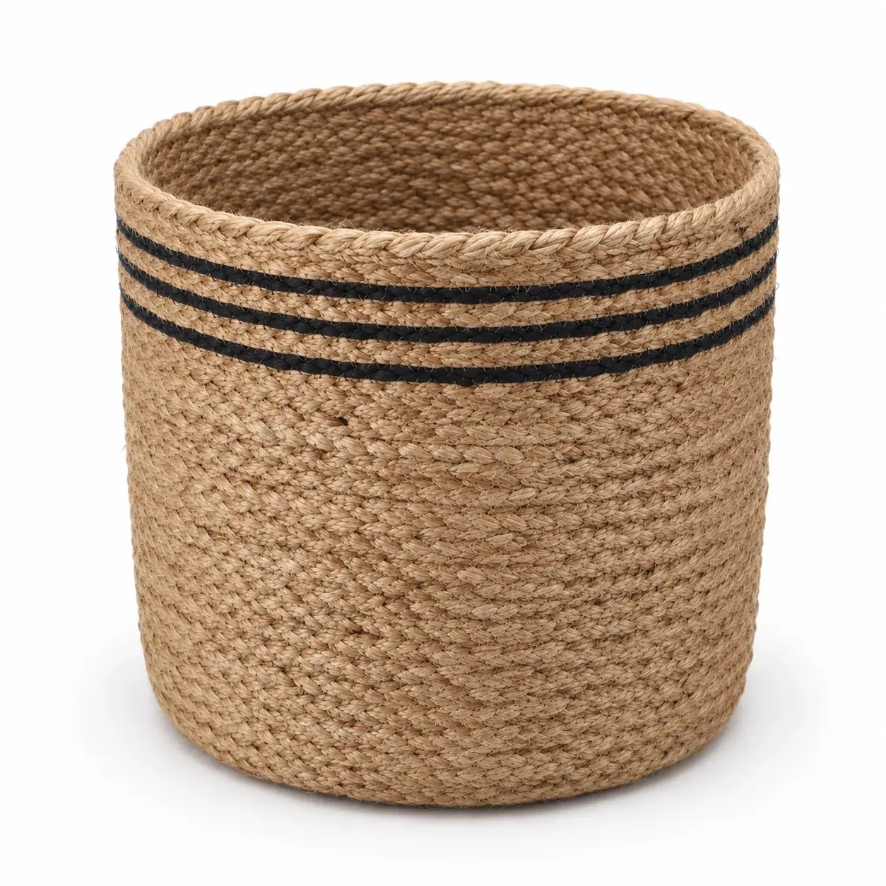 Moss Basket, open storage basket, full view