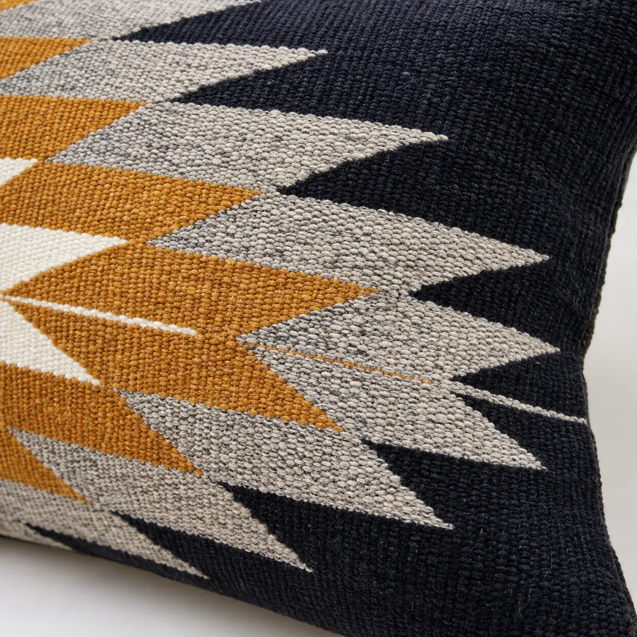 Close view of the Norwood Cushion Cover showing its texture and detail