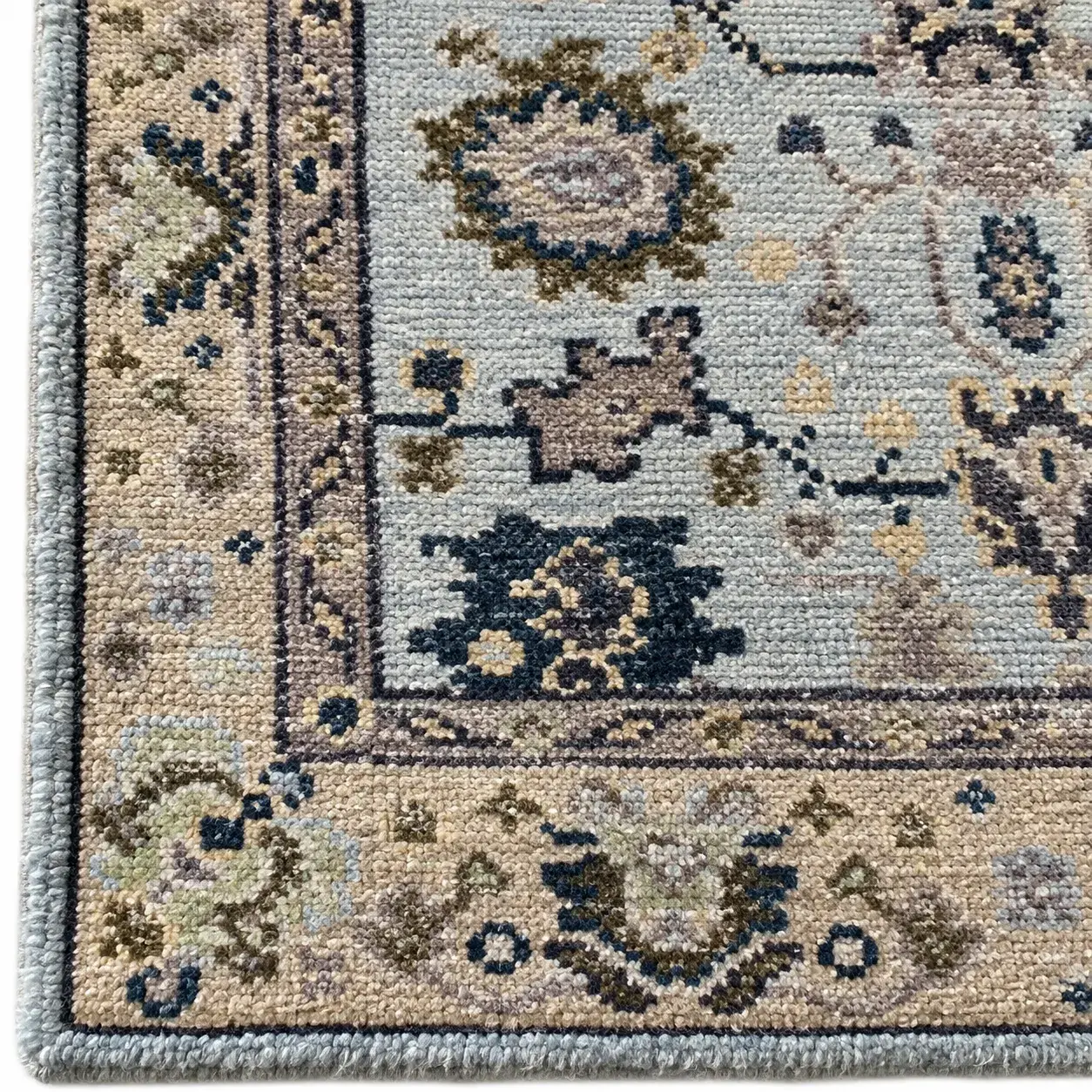 Close view of the Odin Rug showing its texture and detail