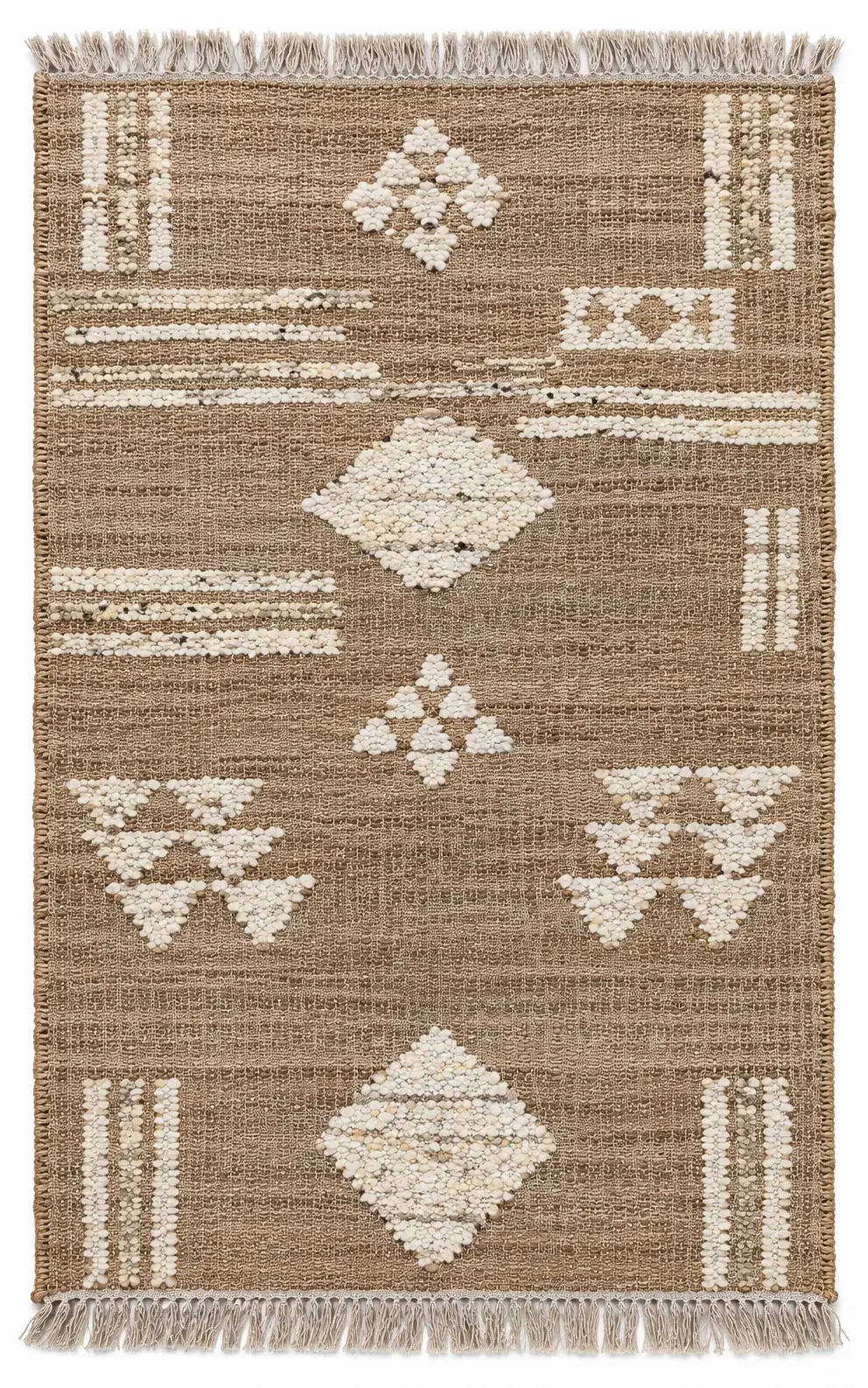 Close view of the Ottavia Rug showing its texture and detail
