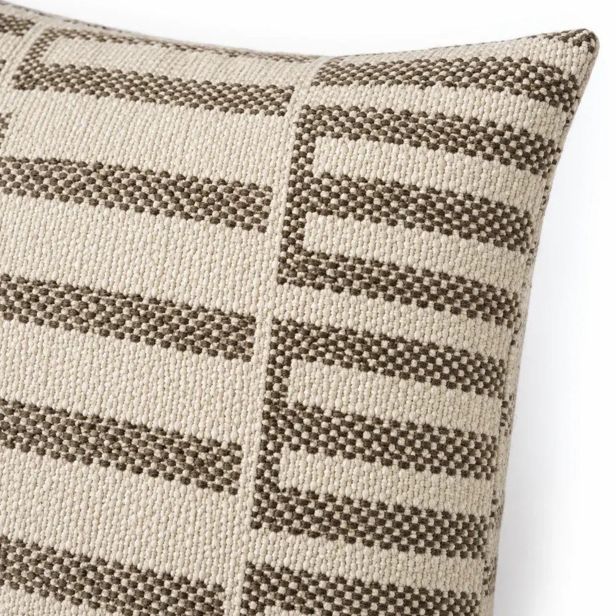 Close view of the Pascal Cushion Cover showing its texture and detail