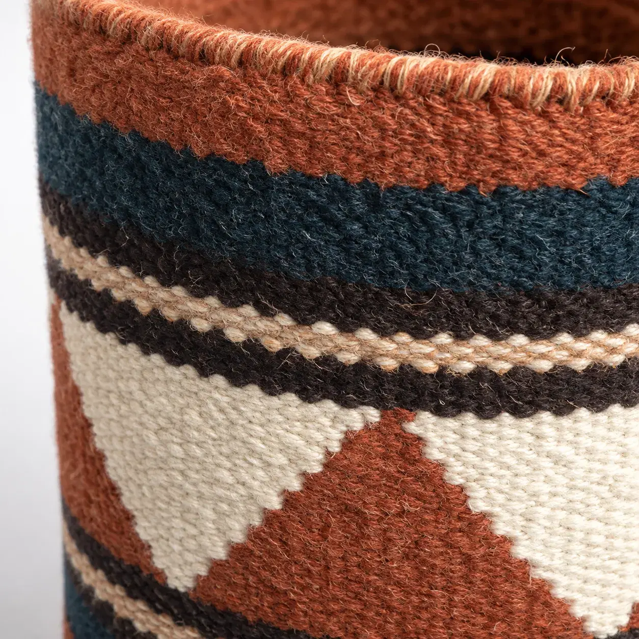 Close view of the Pax Basket showing its texture and detail