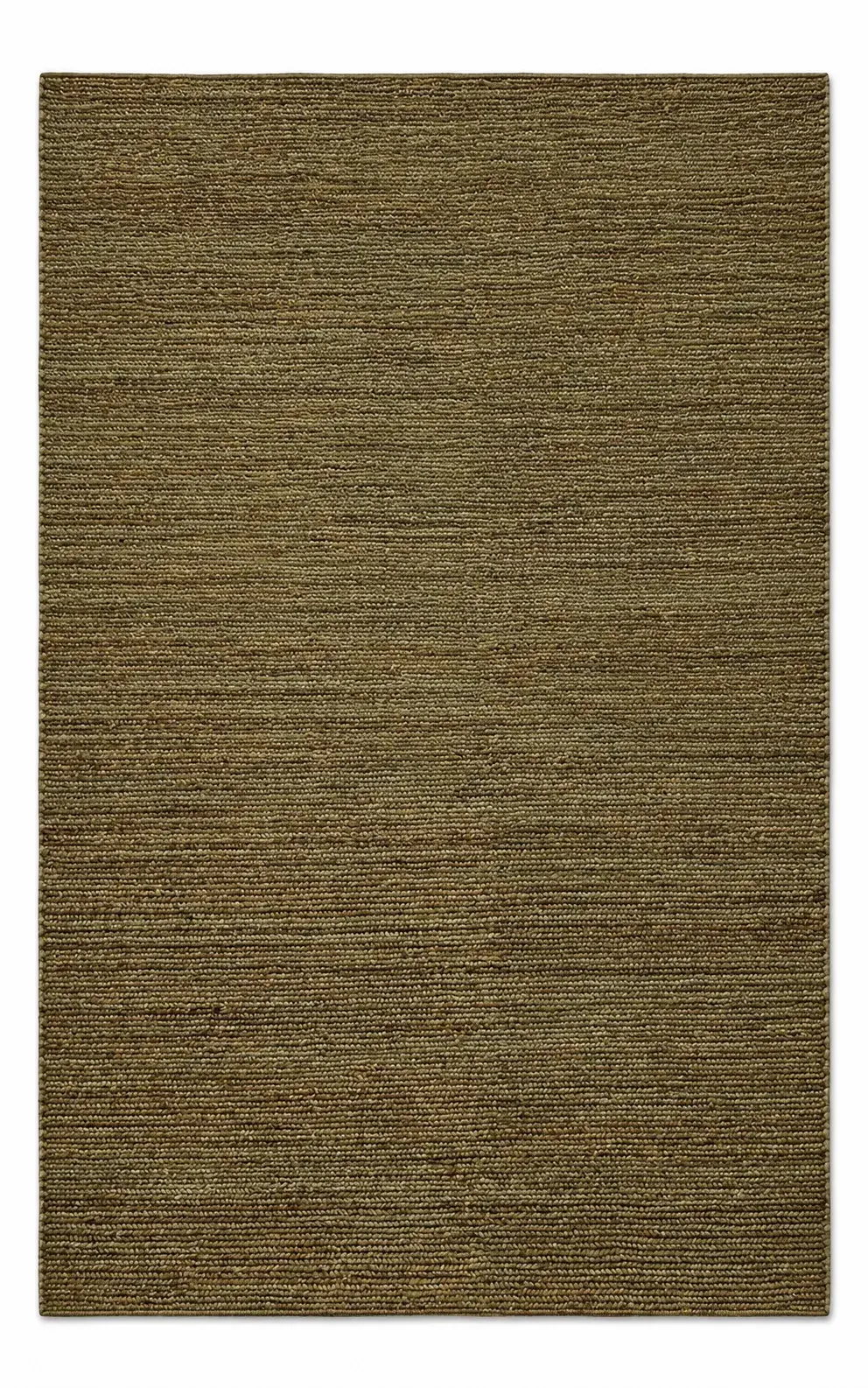 Persephone Rug in sand, jute textured plain rug, full view