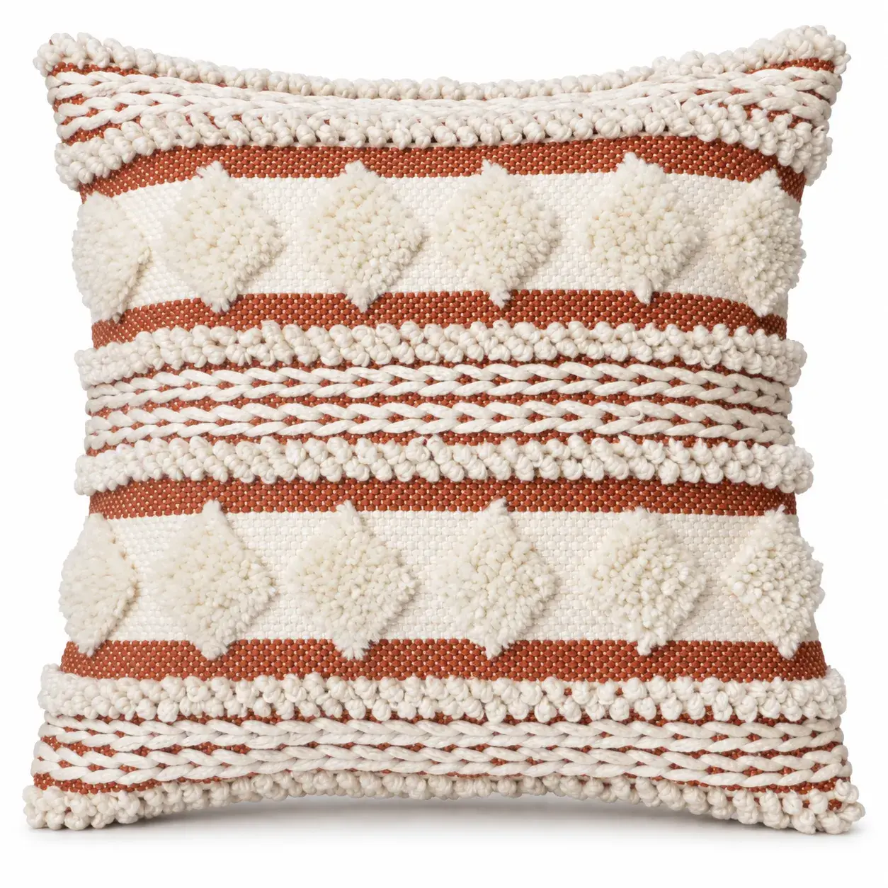 Ranunculus Cushion Cover, square cushion cover, full view