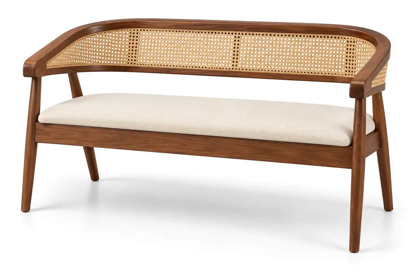 Rosalind Settee, compact settee, full view
