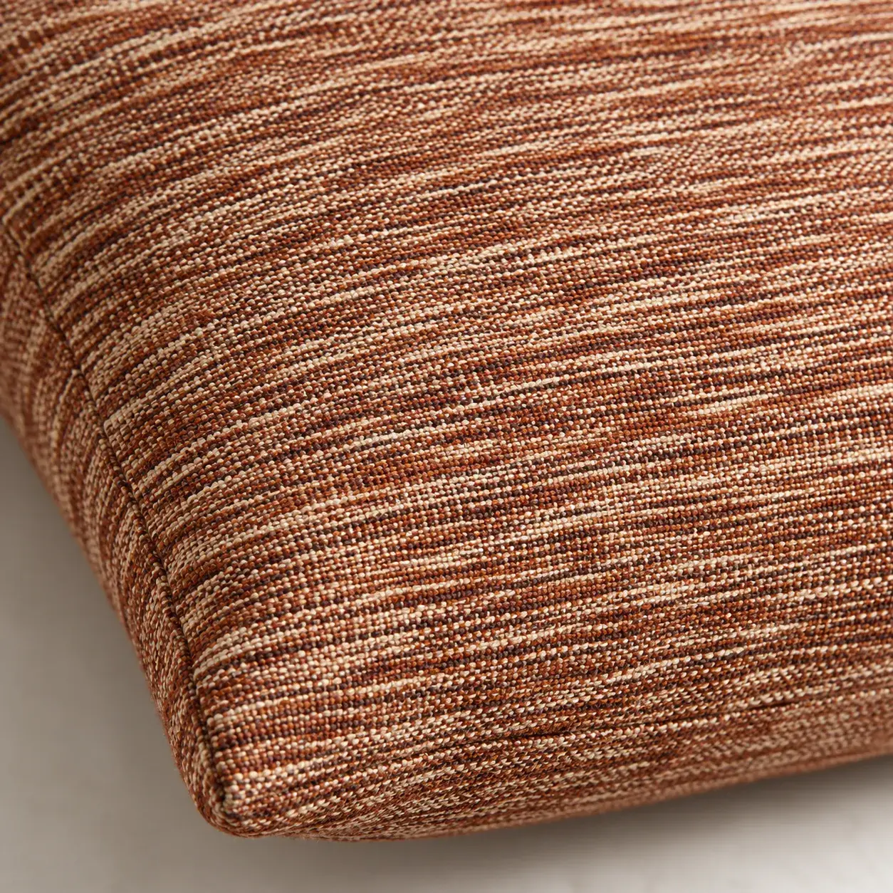 Close view of the Sela Cushion Cover showing its texture and detail