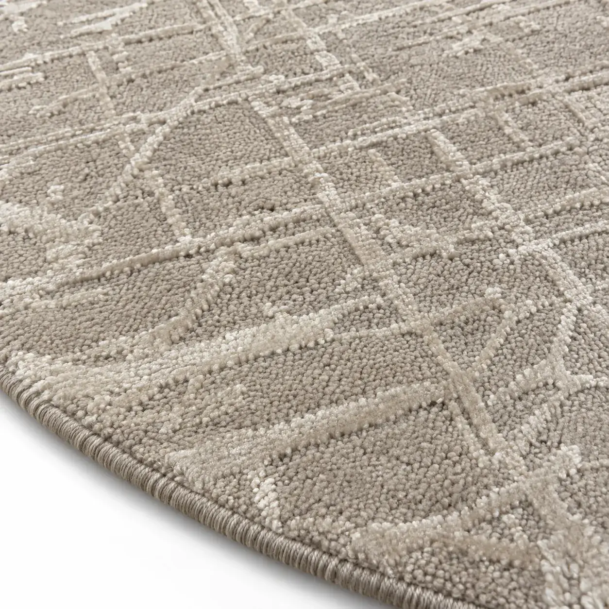 Close view of the Soren Rug showing its texture and detail