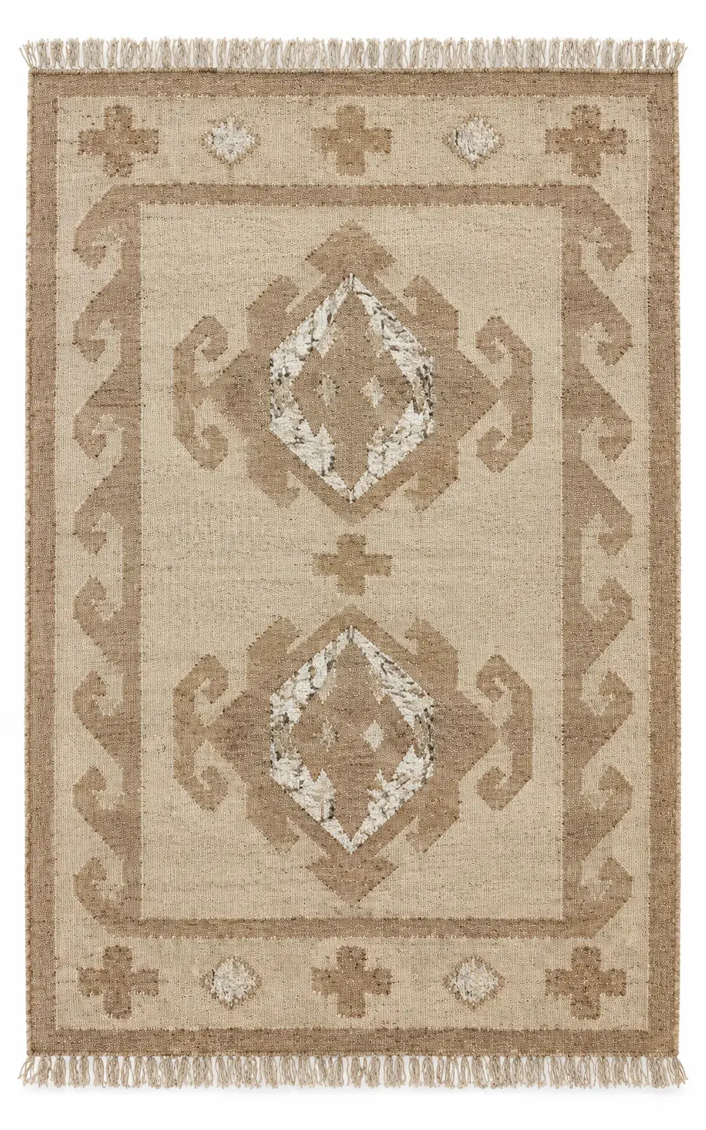 Close view of the Stellan Rug showing its texture and detail