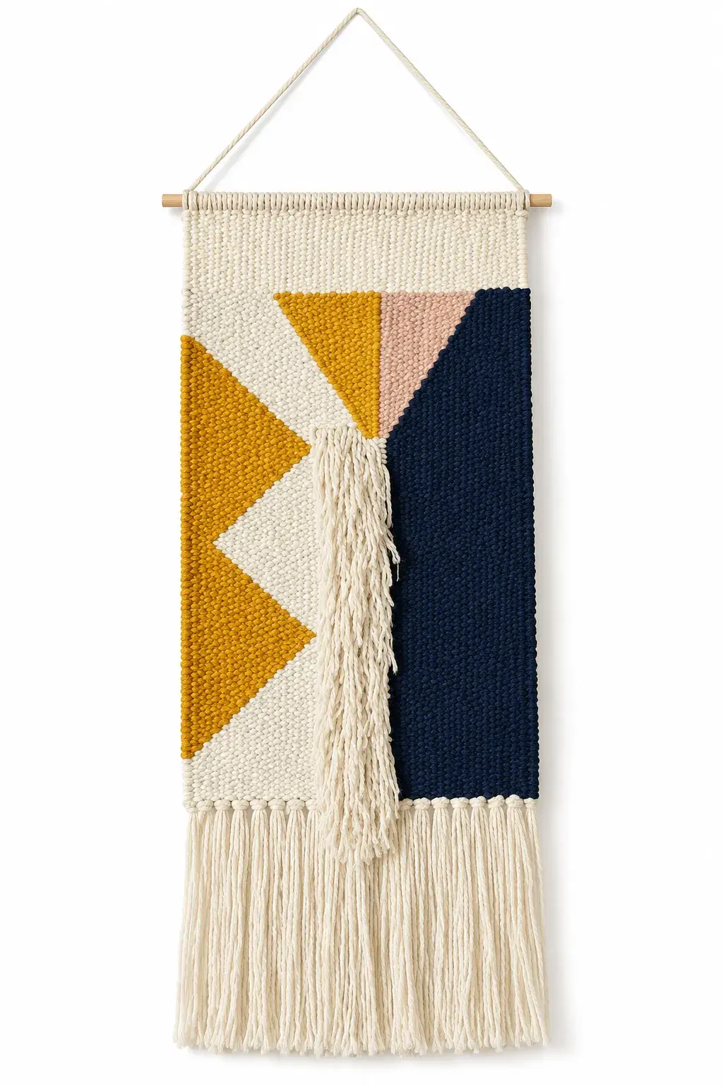 Tarn Wall Hanging, hand-finished wall hanging, full view