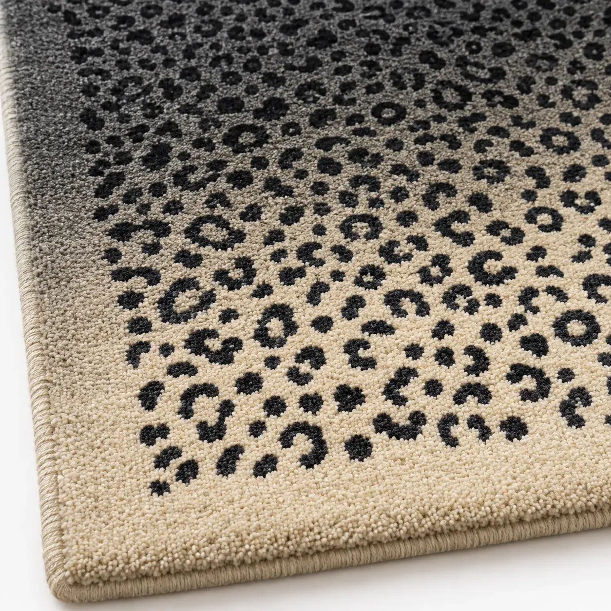 Close view of the Tavira Rug showing its texture and detail